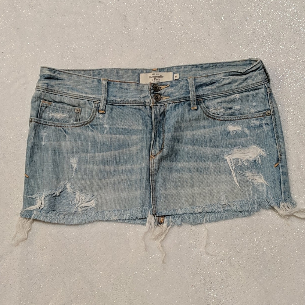 Abercrombie & Fitch jeans skirt